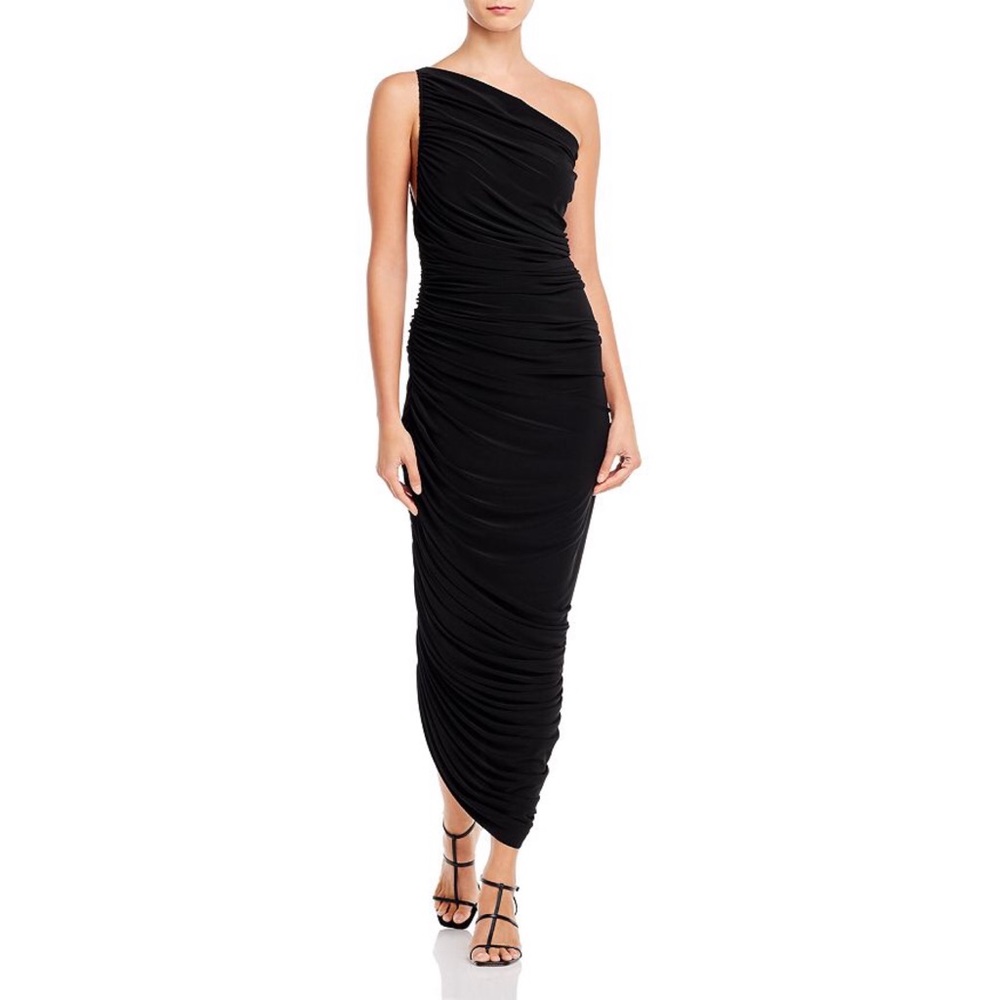 ASO Sarah Jessica Parker & Alessandra Ambrosio Black Norma Kamali Diana Gown XS - Picture 14 of 16